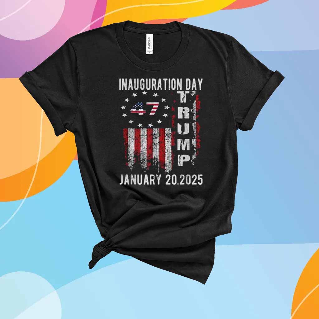Donald Trump Inauguration Day 2025 47Th T- Shirt