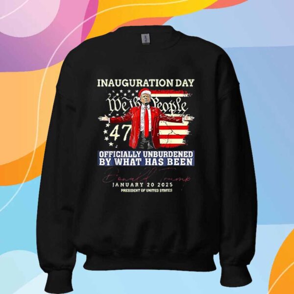Donald Trump Inauguration Day 2025 47th USA Presidents T-Shirt