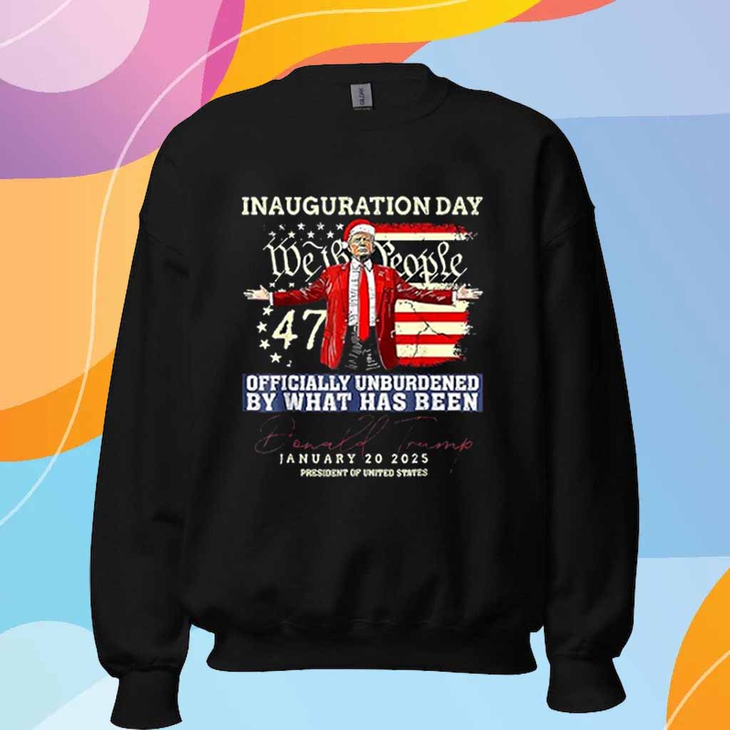 Donald Trump Inauguration Day 2025 47th USA Presidents T-Shirt