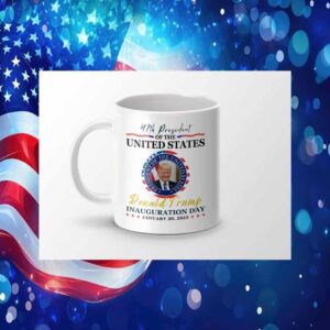 Donald Trump Inauguration Day 2025 Mug