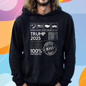 Donald Trump Inauguration Day 2025 Shirt, America First Trump T-Shirt