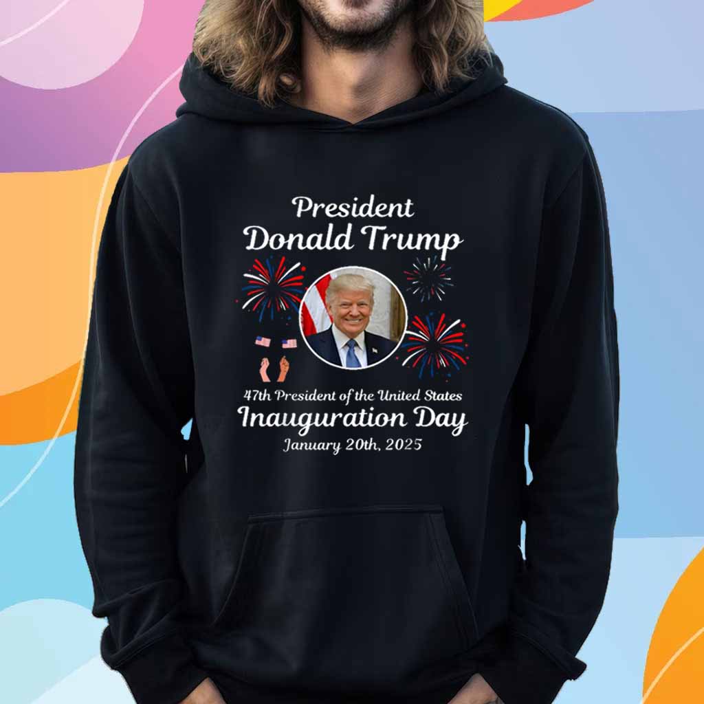 Donald Trump Inauguration Day 20th, 2025 47th USA President T-Shirt