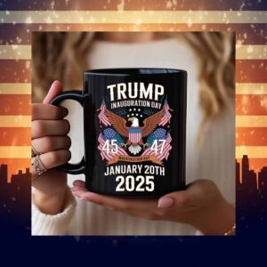 Donald Trump Inauguration Day 45th&47th 2025 Mug