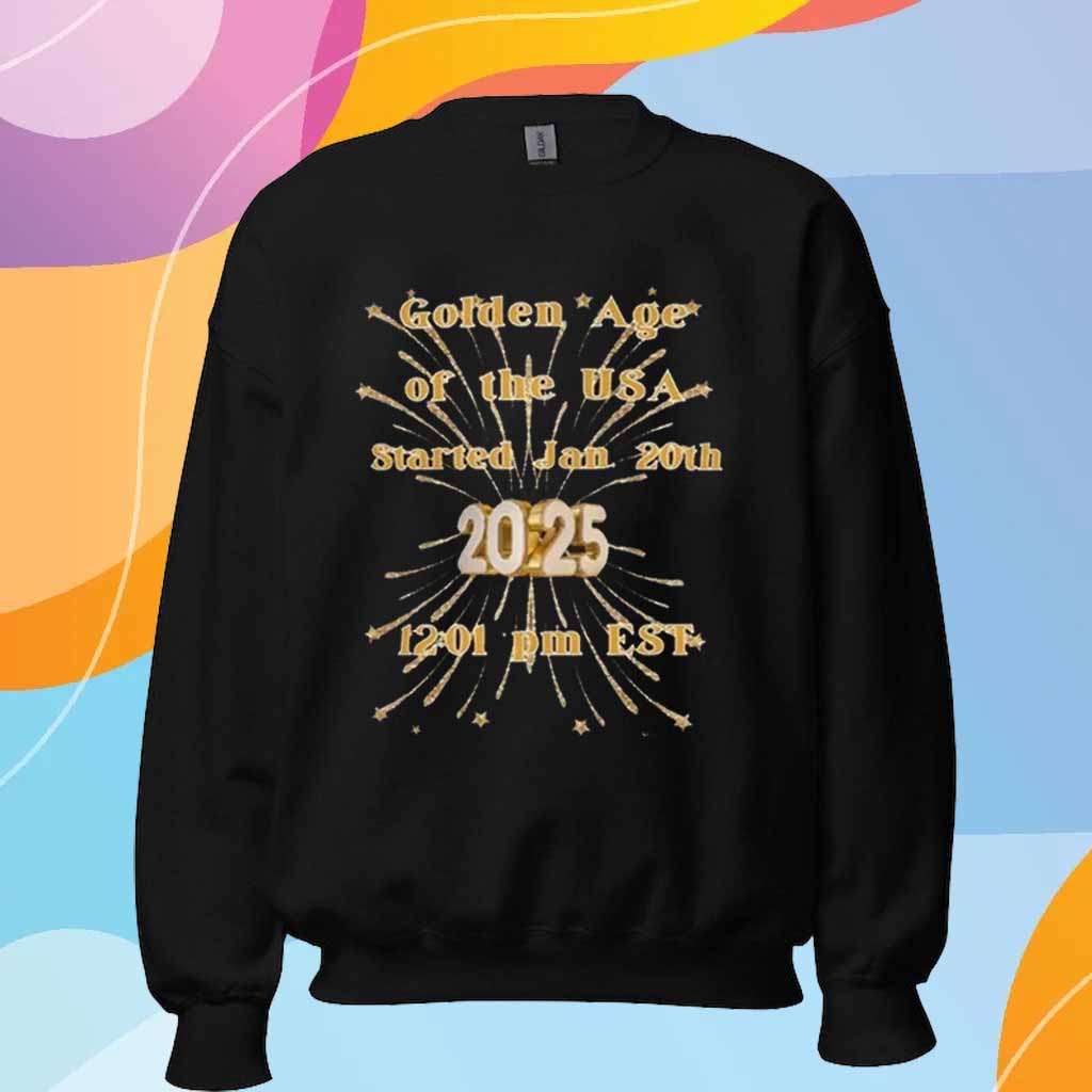 Golden age of America Trump Inauguration 2025 T-Shirt
