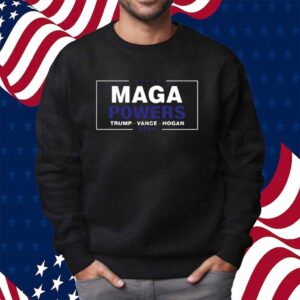 Beach Shop Maga Powers Trump Vance Hogan 2024 Hoodie
