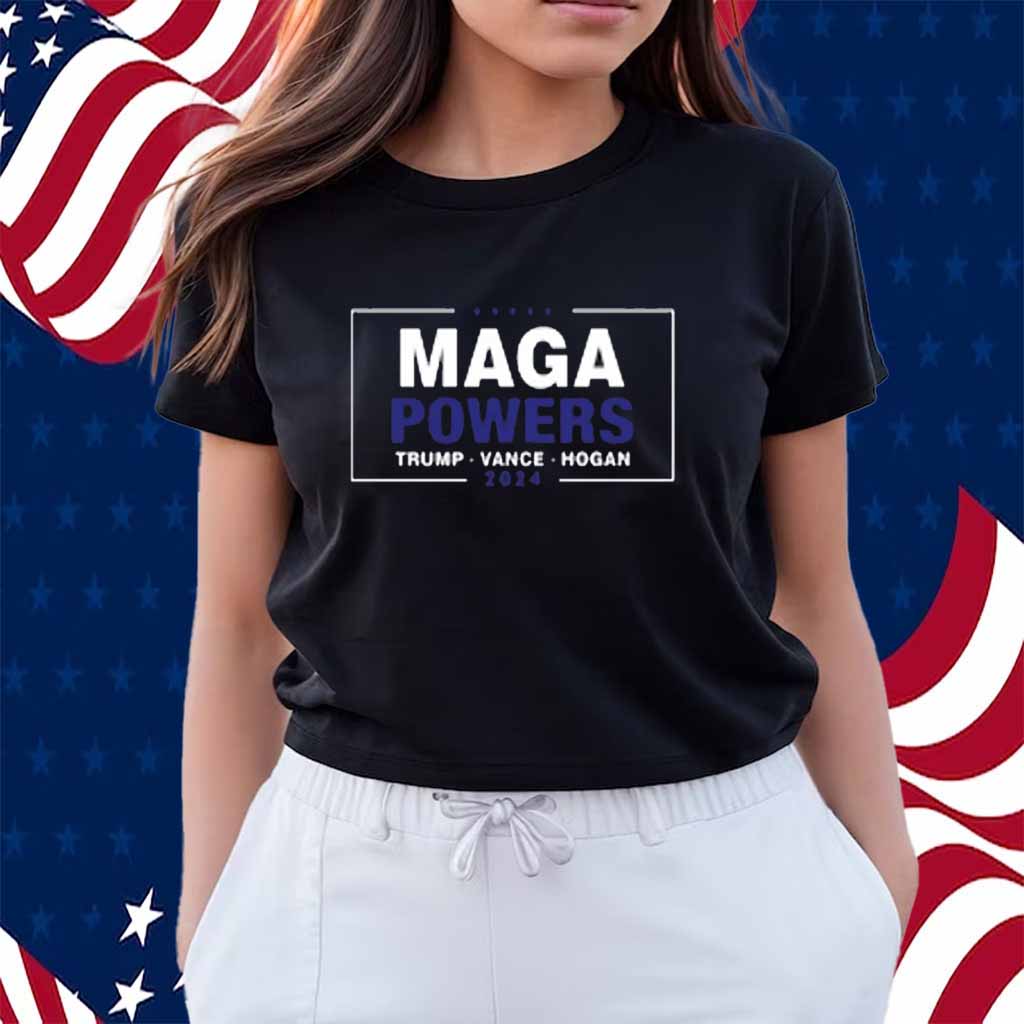 Hogan's Beach Shop Maga Powers Trump Vance Hogan 2024 Shirt