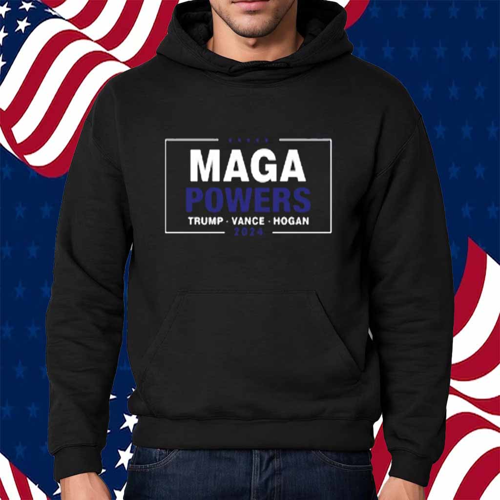 Hogan's Beach Shop Maga Powers Trump Vance Hogan 2024 Shirt