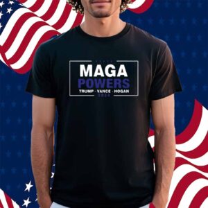 Hogan's Beach Shop Maga Powers Trump Vance Hogan 2024 Shirt