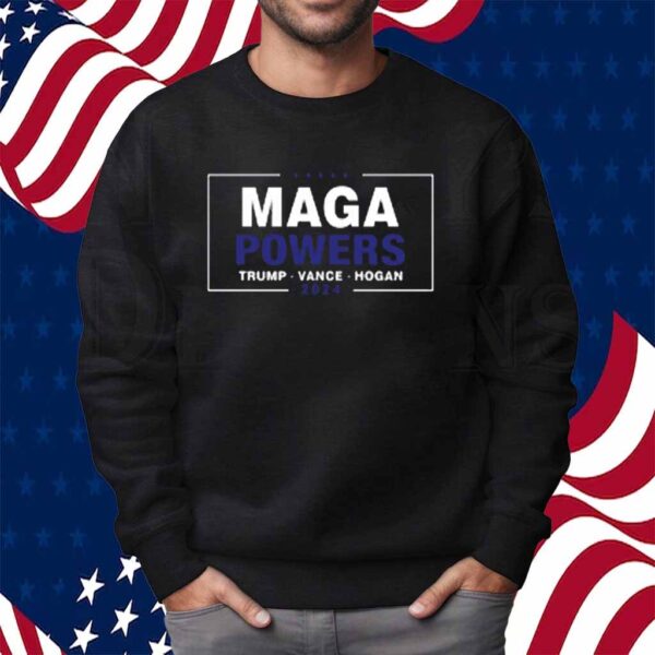 Hogan's Beach Shop Maga Powers Trump Vance Hogan 2024 Sweatshirt