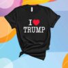 I Love Trump 2025 T-Shirt
