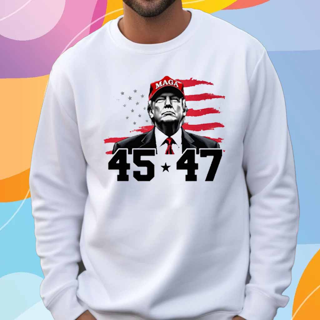 MAGA Trump Inauguration Day 45 47 T-Shirt