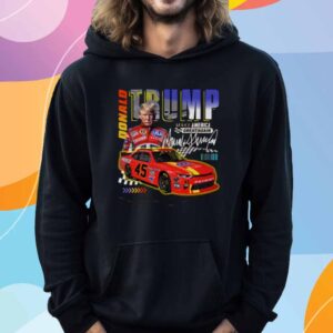 Make America Great Again Racing Trump Race car USA Funny T-Shirt