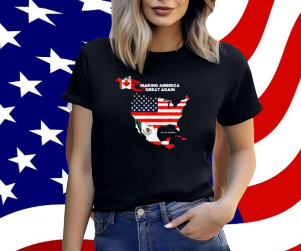 Making America Great Again Gulf of United States of America Shirt