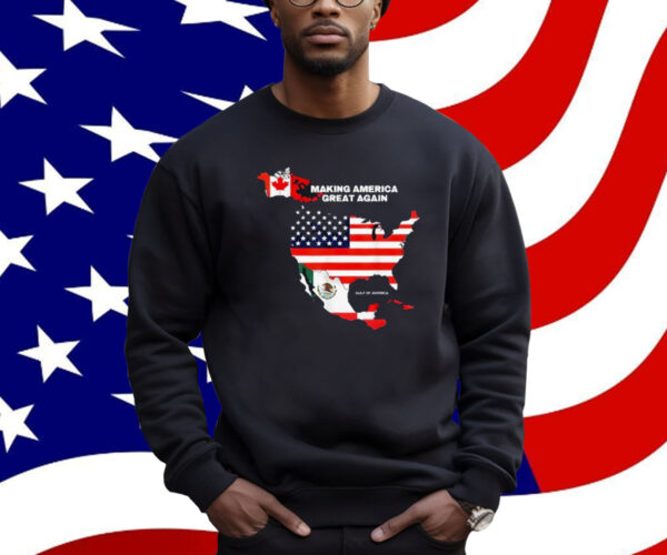 Making America Great Again Gulf of United States of America Shirt