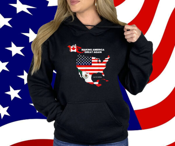 Making America Great Again Gulf of United States of America Shirt