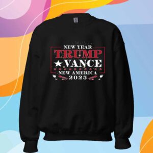 New Year Trump Vance New America 2025 T-Shirt