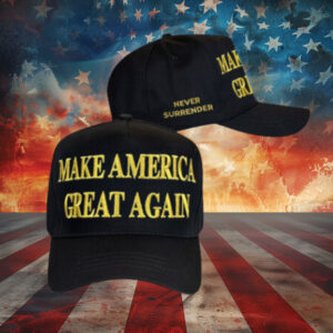 Official Gold Dark MAGA Hat