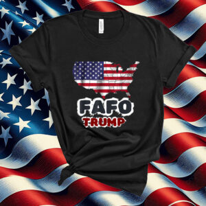 Official Trump FAFO F Around Find Out US Flag Vintage Shirt