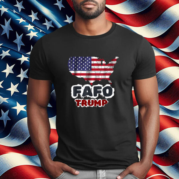 Official Trump FAFO F Around Find Out US Flag Vintage Shirt
