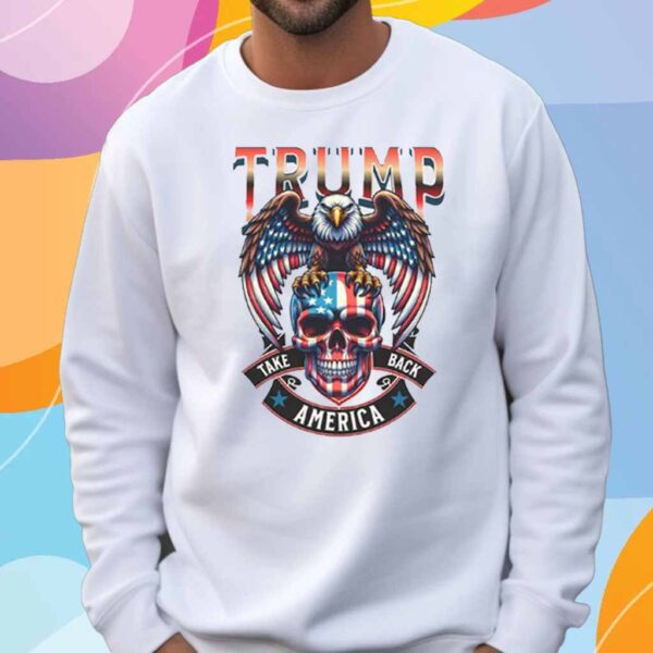 Patriotic Trump Skull T-Shirt