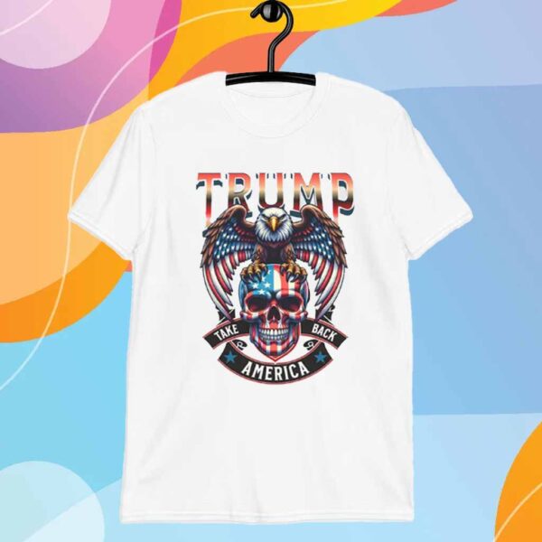 Patriotic Trump Skull T-Shirt