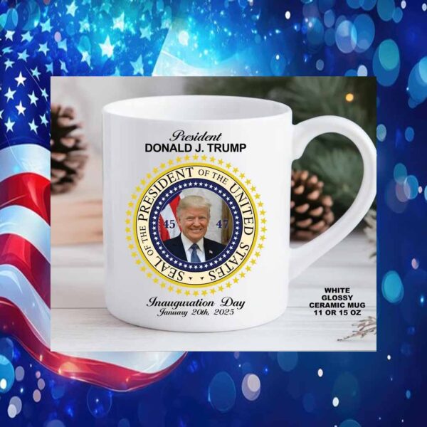 President Donald Trump America 2025 Mug