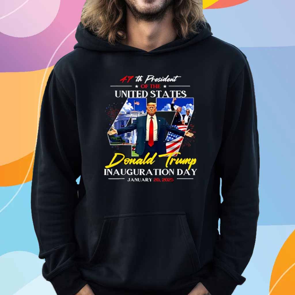 President Donald Trump Inauguration Day 2025 47Th Usa T-Shirts