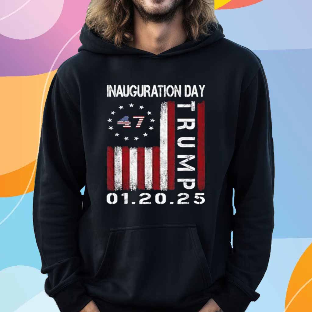 President Donald Trump Inauguration Day 2025 Memorabilia Fla T-Shirt