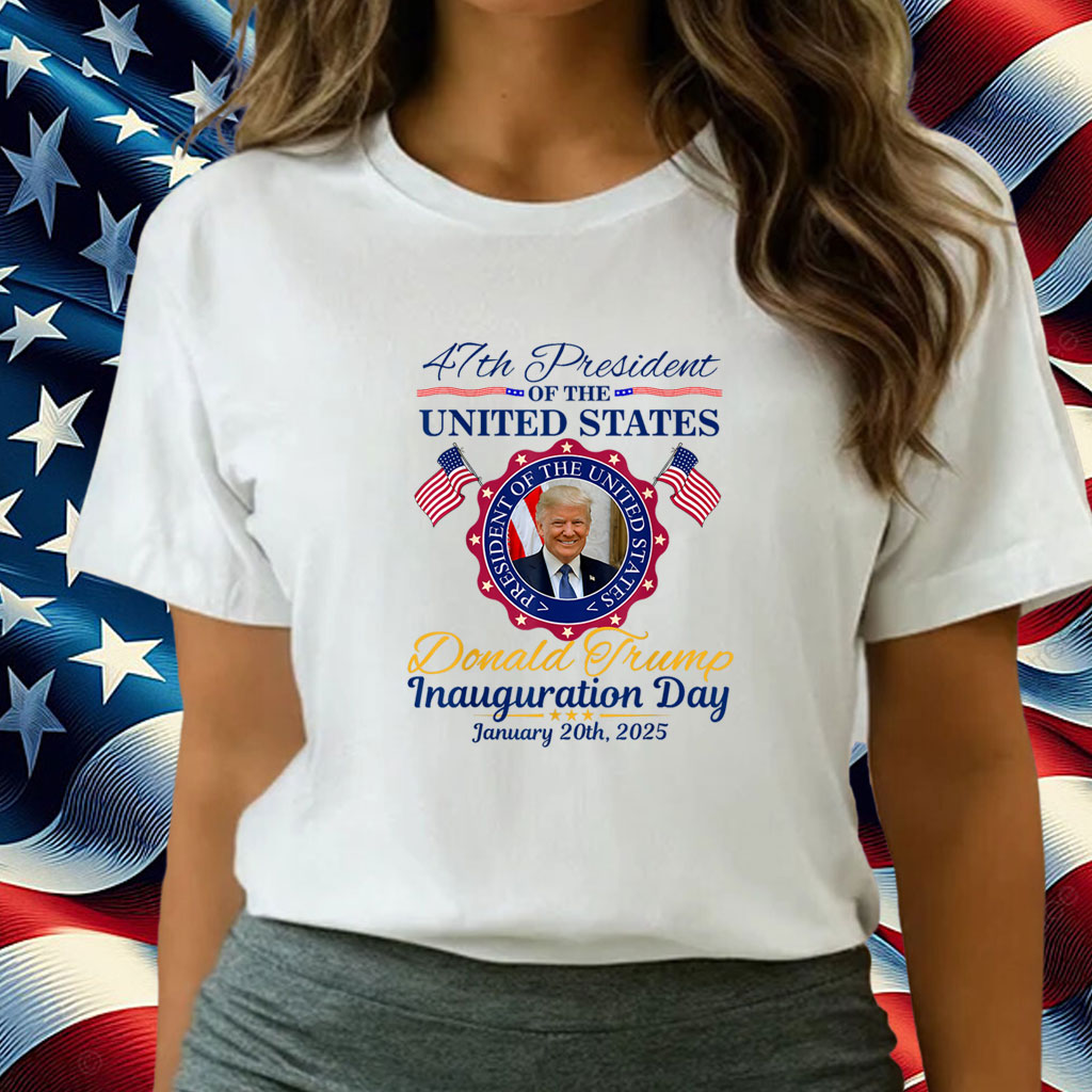 President Donald Trump Inauguration Day 2025 Memorabilia T-Shirt