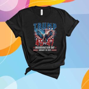 President Donald Trump Inauguration Day 2025 Memorabilia T-Shirts