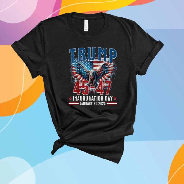 President Donald Trump Inauguration Day 2025 Memorabilia T-Shirts