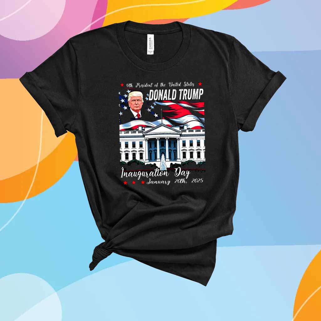 President Donald Trump Inauguration Day Memorabilia T-Shirt
