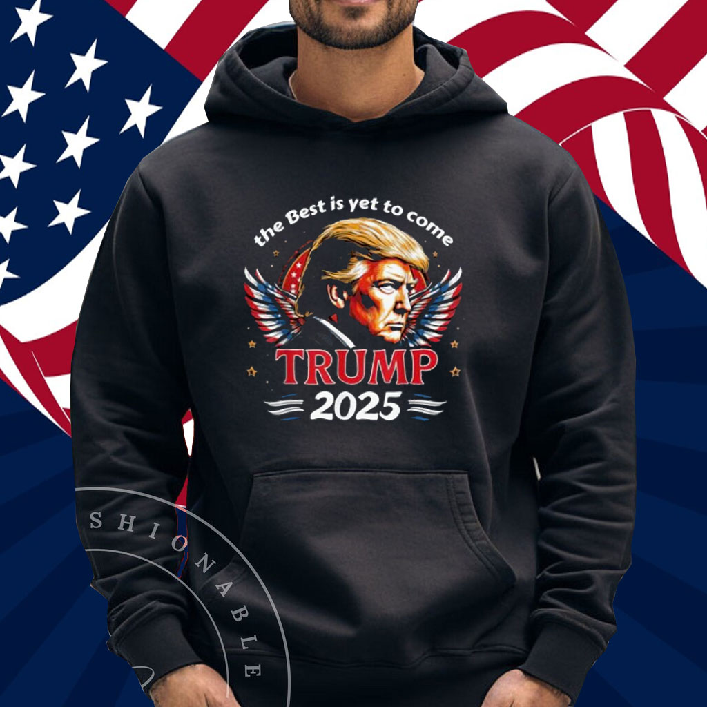 Trump 2025 patriotic Wings of Freedom Shirt