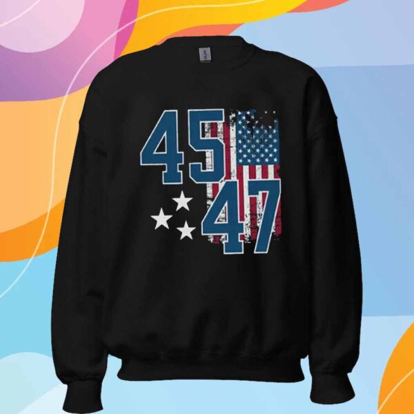 Trump 45 47, MAGA, President Trump 2025 T-Shirt