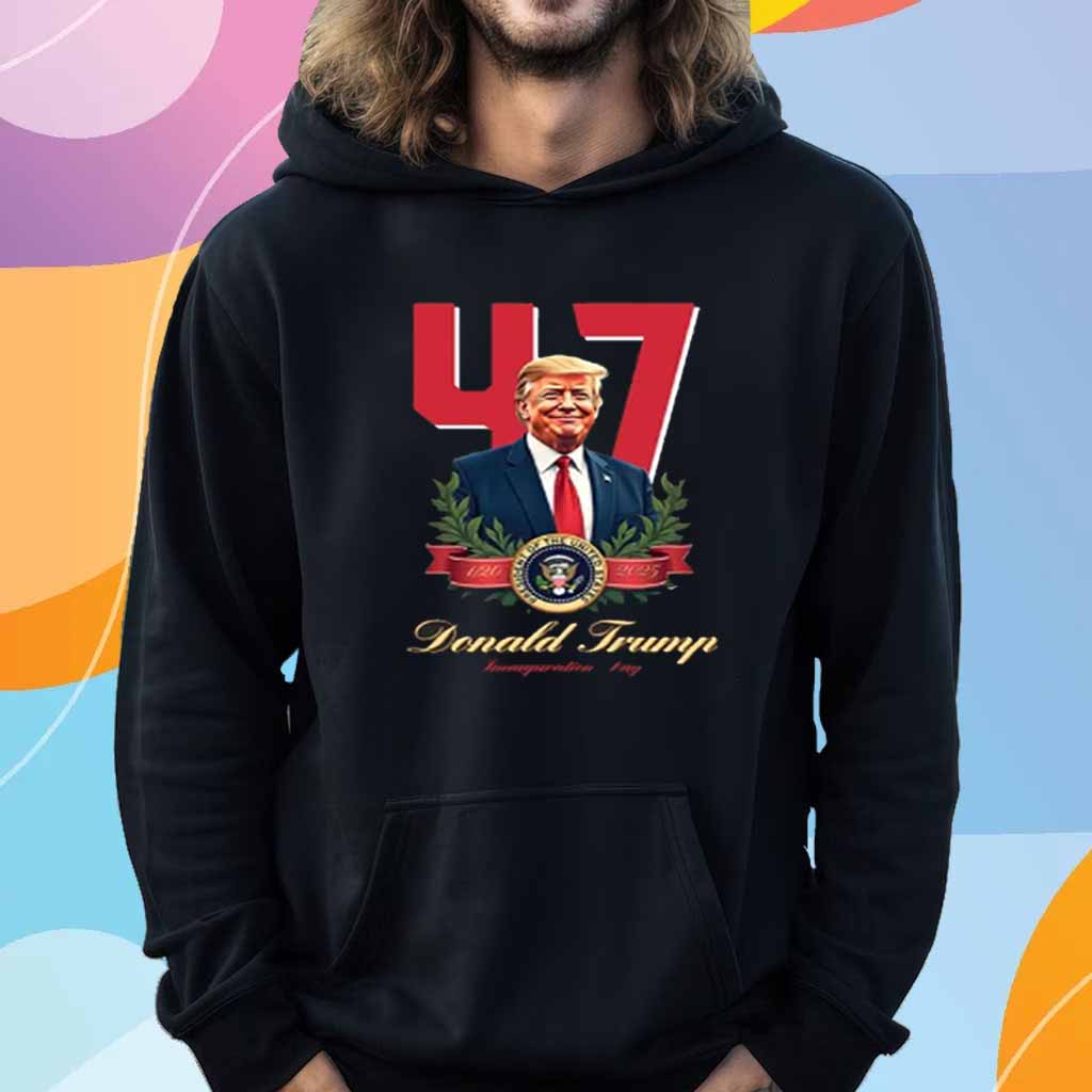 Trump 47th President Inauguration Day 2025 Keepsake T-Shirt