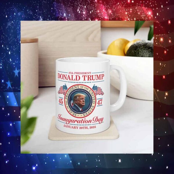Trump 47th President Inauguration Day Mug