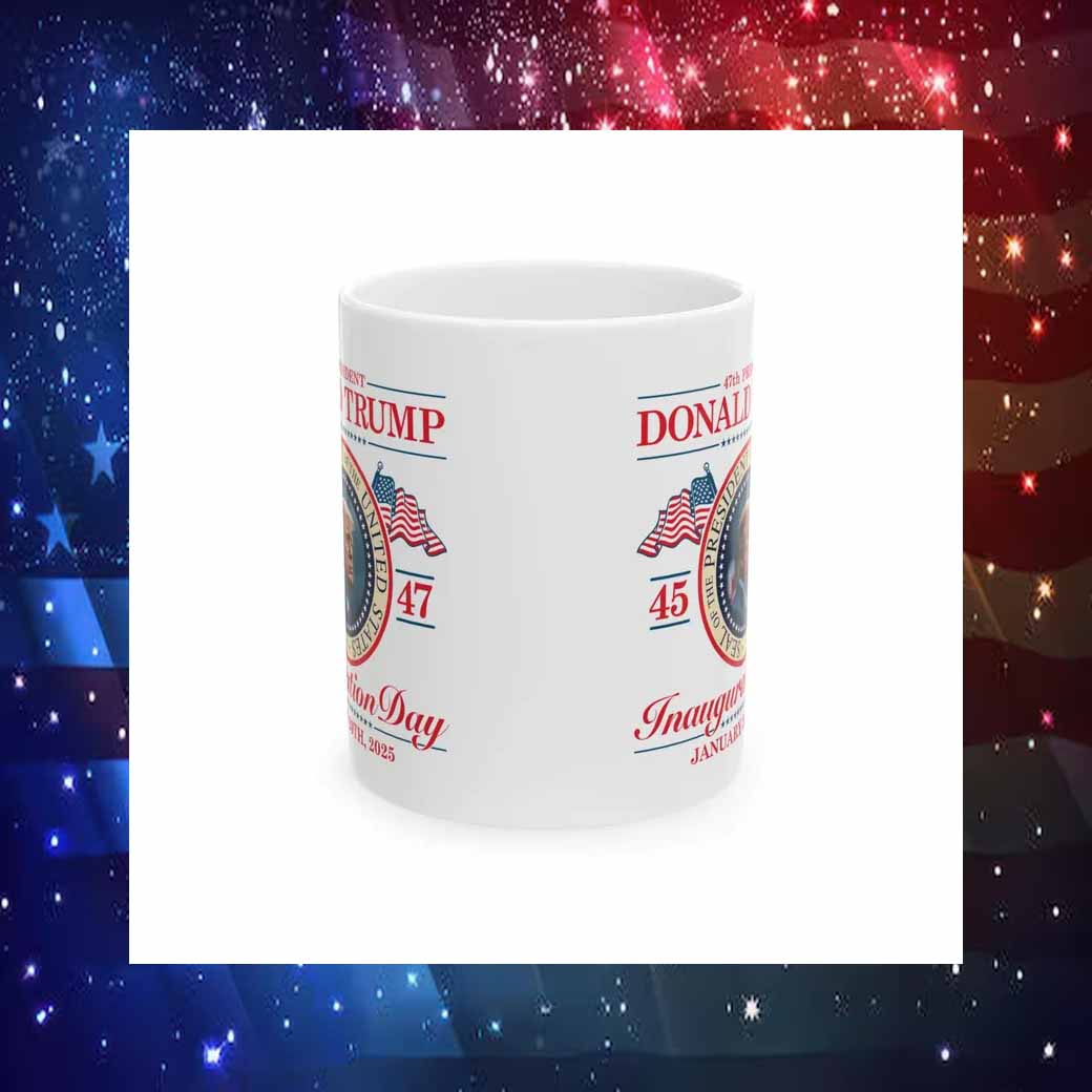 Trump 47th President Inauguration Day Mug