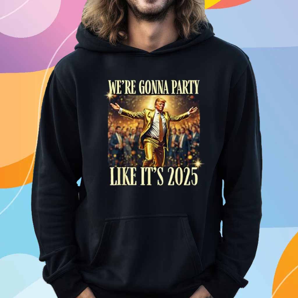 Trump Dance New Year 2025 Party Inauguration MAGA Republican T-Shirt
