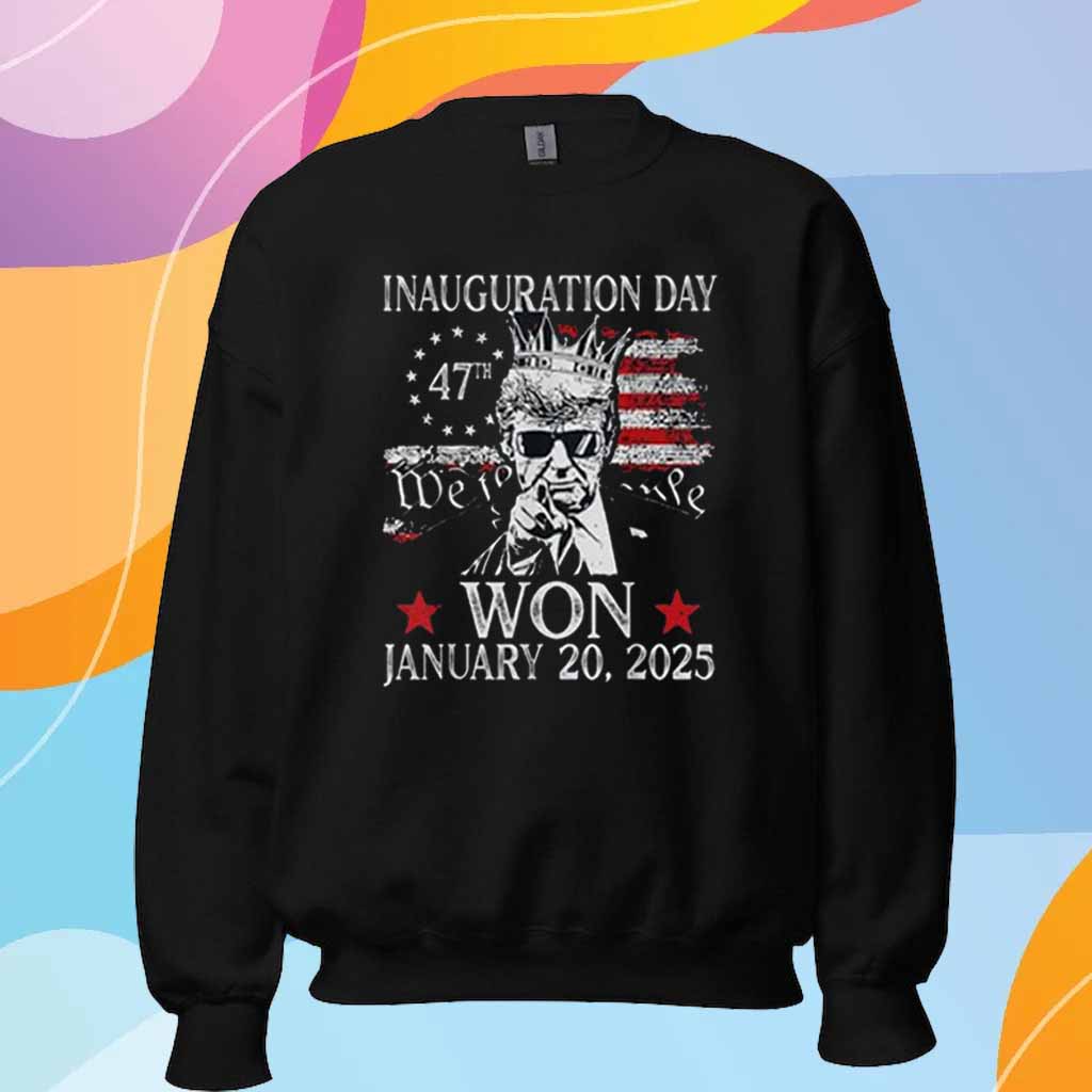 Trump Inauguration Day 2025 Donald Trump 47Th 2025 T-Shirt