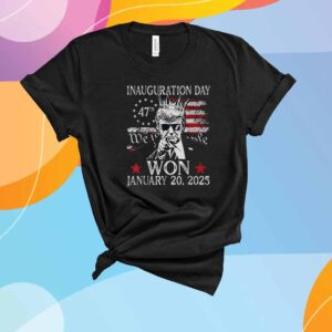 Trump Inauguration Day 2025 Donald Trump 47Th 2025 T-Shirt