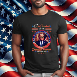 Trump Inauguration Day 2025 Retro T-Shirt