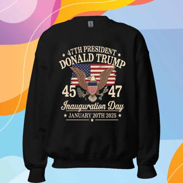 Trump Inauguration Day, Donald Trump President 2025 T-Shirt