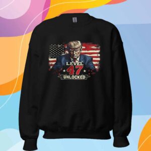 Trump President Level 47 Unlocked T-Shirt