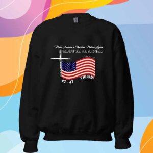 Trump President Make America a Christian Nation Again T-Shirt