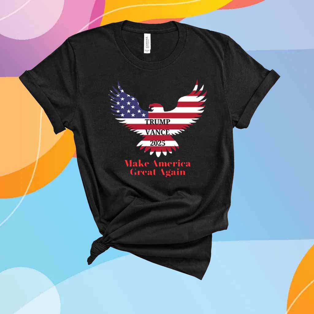 Trump Vance 2025 Make America Great Again T-Shirt