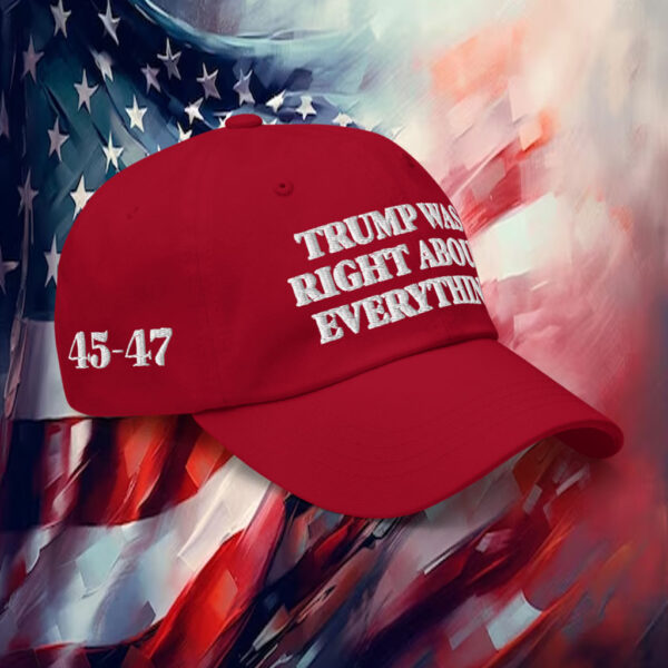 Donald Trump Was Right About Everything Hat