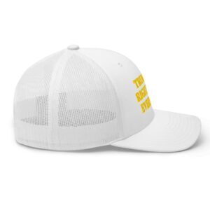 Trump Was Right About Everything Gold Trucker Cap