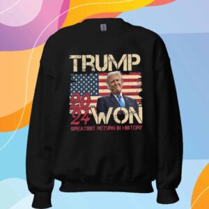 Trump We Won Win Inauguration Day 2025 47th President T-Shirt