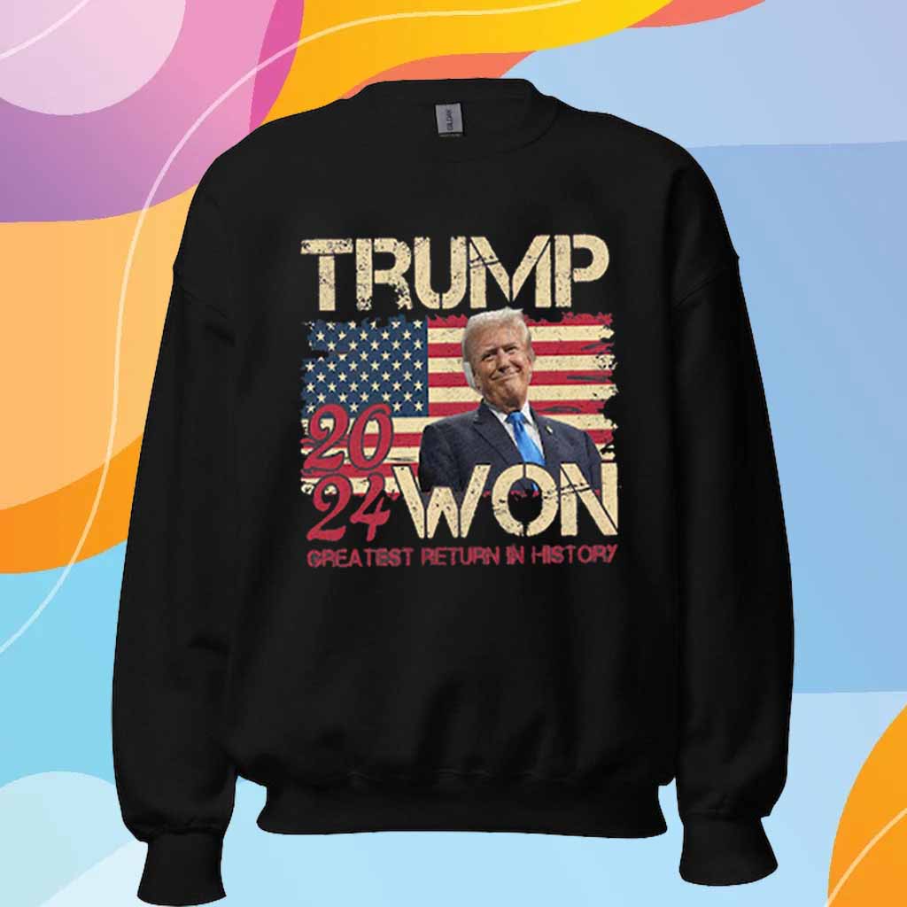 Trump We Won Win Inauguration Day 2025 47th President T-Shirt