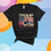 Trump We Won Win Inauguration Day 2025 47th President T-Shirts